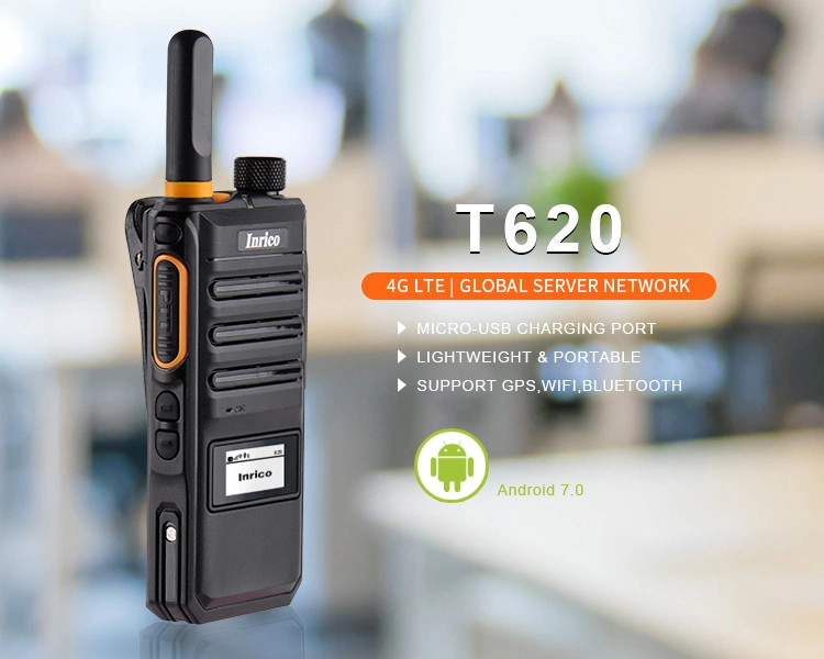 Inrico T620 Newly Launched 4G Network Radio Compatible Support Group Calls and Single Calls